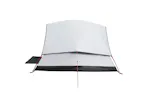 Vidaxl Camping Tent Dome 2-person White Blackout Fabric Waterproof Vidaxl Camping Tent Dome 2-person White Blackout Fabric Waterproof
