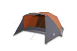 Vidaxl Camping Tent With Porch 4-person Orange Waterproof Vidaxl Camping Tent With Porch 4-person Orange Waterproof