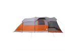 Vidaxl Family Tent Tunnel 8-person Grey And Orange Waterproof Vidaxl Family Tent Tunnel 8-person Grey And Orange Waterproof