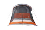 Vidaxl Family Tent Tunnel 8-person Grey And Orange Waterproof Vidaxl Family Tent Tunnel 8-person Grey And Orange Waterproof