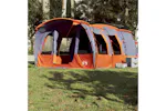 Vidaxl Family Tent Tunnel 8-person Grey Waterproof Vidaxl Family Tent Tunnel 8-person Grey Waterproof