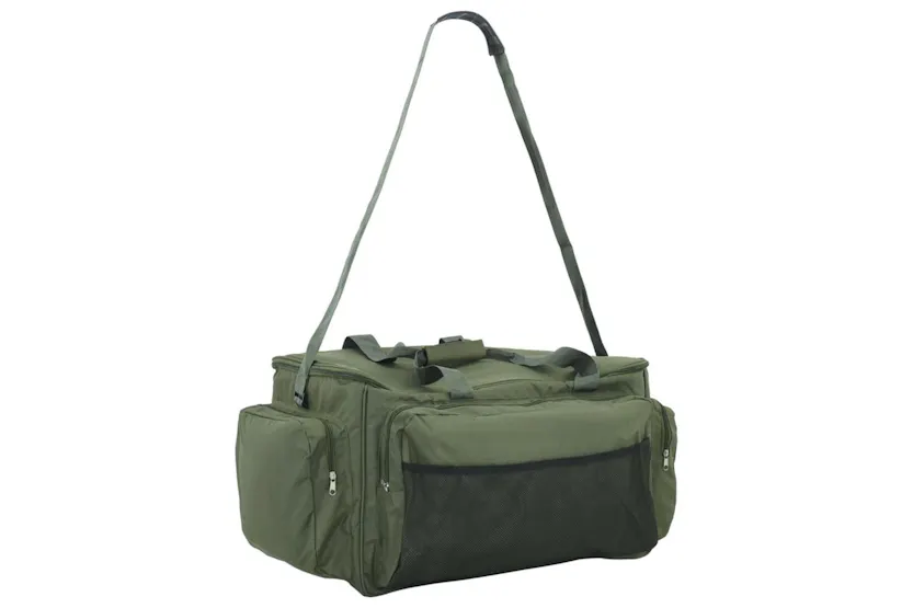 Vidaxl Fishing Bag Waterproof Dark Green Oxford Fabric Vidaxl Fishing Bag Waterproof Dark Green Oxford Fabric