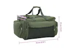 Vidaxl Fishing Bag Waterproof Dark Green Oxford Fabric Vidaxl Fishing Bag Waterproof Dark Green Oxford Fabric