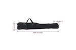 Vidaxl Fishing Rod Bag Black 160 Cm Oxford Fabric Vidaxl Fishing Rod Bag Black 160 Cm Oxford Fabric