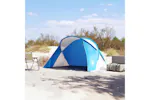 Vidaxl Beach Tent 2-person Azure Blue Pop-up Waterproof Vidaxl Beach Tent 2-person Azure Blue Pop-up Waterproof