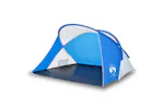 Vidaxl Beach Tent 2-person Azure Blue Pop-up Waterproof Vidaxl Beach Tent 2-person Azure Blue Pop-up Waterproof