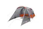 Vidaxl Camping Tent Tunnel 4-person Grey Waterproof Vidaxl Camping Tent Tunnel 4-person Grey Waterproof