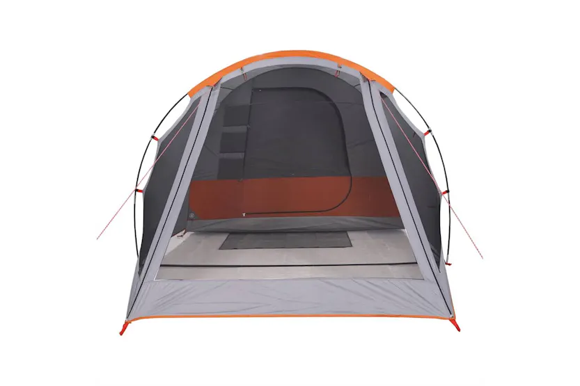 Vidaxl Camping Tent Tunnel 4-person Grey Waterproof Vidaxl Camping Tent Tunnel 4-person Grey Waterproof