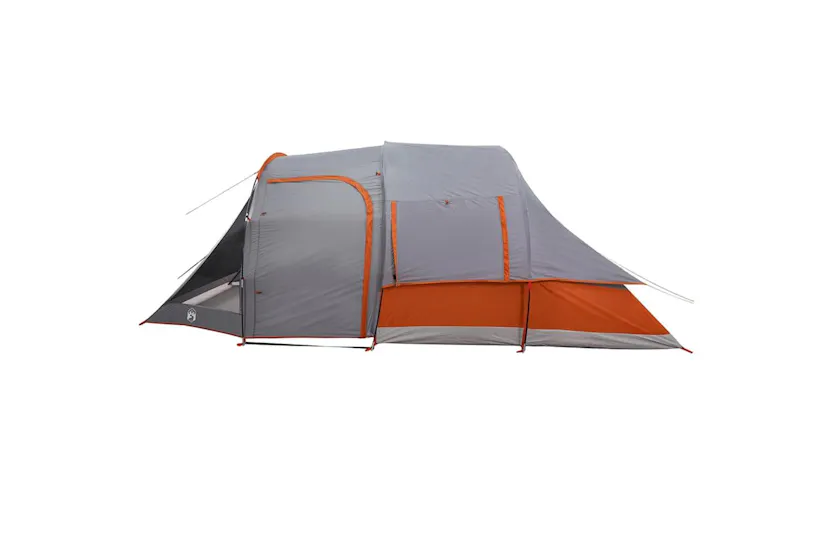 Vidaxl Camping Tent Tunnel 4-person Grey Waterproof Vidaxl Camping Tent Tunnel 4-person Grey Waterproof