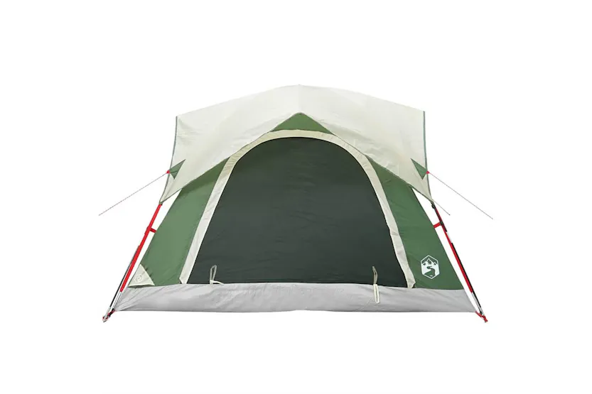 Vidaxl Camping Tent Cabin 4-person Green Waterproof Vidaxl Camping Tent Cabin 4-person Green Waterproof