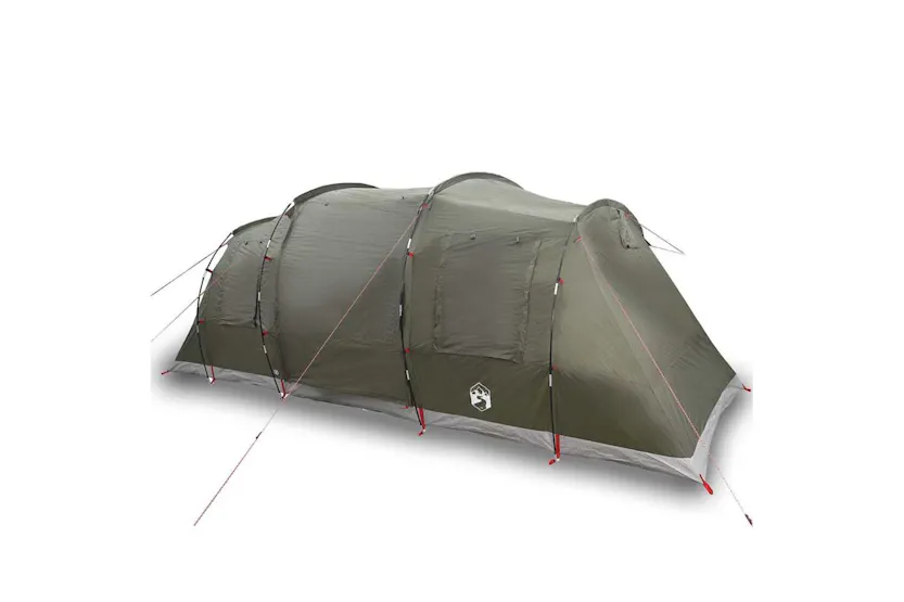 Vidaxl Family Tent Tunnel 6-person Olive Green Waterproof Vidaxl Family Tent Tunnel 6-person Olive Green Waterproof