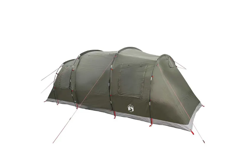Vidaxl Family Tent Tunnel 6-person Olive Green Waterproof Vidaxl Family Tent Tunnel 6-person Olive Green Waterproof