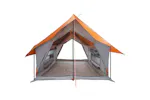 Vidaxl Camping Tent 5-person Grey And Orange Waterproof Vidaxl Camping Tent 5-person Grey And Orange Waterproof