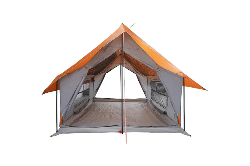 Vidaxl Camping Tent 5-person Grey And Orange Waterproof Vidaxl Camping Tent 5-person Grey And Orange Waterproof