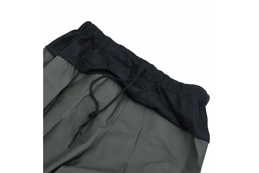 Vidaxl Waist Waders With Boots Dark Green Size 38 Vidaxl Waist Waders With Boots Dark Green Size 38