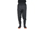 Vidaxl Waist Waders With Boots Black Size 43 Vidaxl Waist Waders With Boots Black Size 43