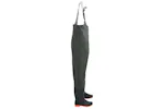 Vidaxl Chest Waders With Boots Dark Green Size 46 Vidaxl Chest Waders With Boots Dark Green Size 46