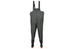 Vidaxl Chest Waders With Boots Dark Green Size 46 Vidaxl Chest Waders With Boots Dark Green Size 46
