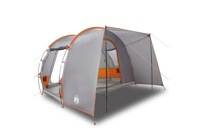Vidaxl Car Tent 2-person Grey And Orange Waterproof Vidaxl Car Tent 2-person Grey And Orange Waterproof