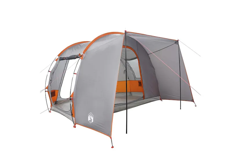 Vidaxl Car Tent 2-person Grey And Orange Waterproof Vidaxl Car Tent 2-person Grey And Orange Waterproof