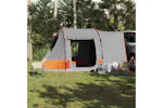 Vidaxl Car Tent 2-person Grey And Orange Waterproof Vidaxl Car Tent 2-person Grey And Orange Waterproof