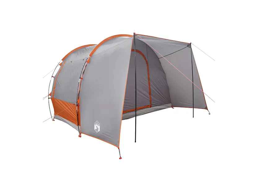 Vidaxl Car Tent 2-person Grey And Orange Waterproof Vidaxl Car Tent 2-person Grey And Orange Waterproof