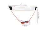 Vidaxl Badminton Set With 2 Rackets. Net & Storage Case 292x30x152 Cm Vidaxl Badminton Set With 2 Rackets. Net & Storage Case 292x30x152 Cm