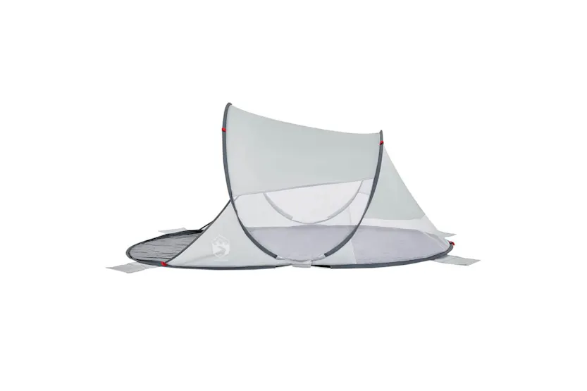 Vidaxl Beach Tent Grey Pop-up Waterproof Vidaxl Beach Tent Grey Pop-up Waterproof