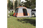Vidaxl Car Tent 4-person Grey And Orange Waterproof Vidaxl Car Tent 4-person Grey And Orange Waterproof