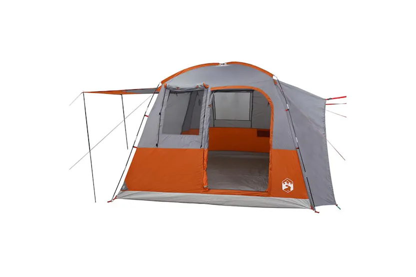 Vidaxl Car Tent 4-person Grey And Orange Waterproof Vidaxl Car Tent 4-person Grey And Orange Waterproof