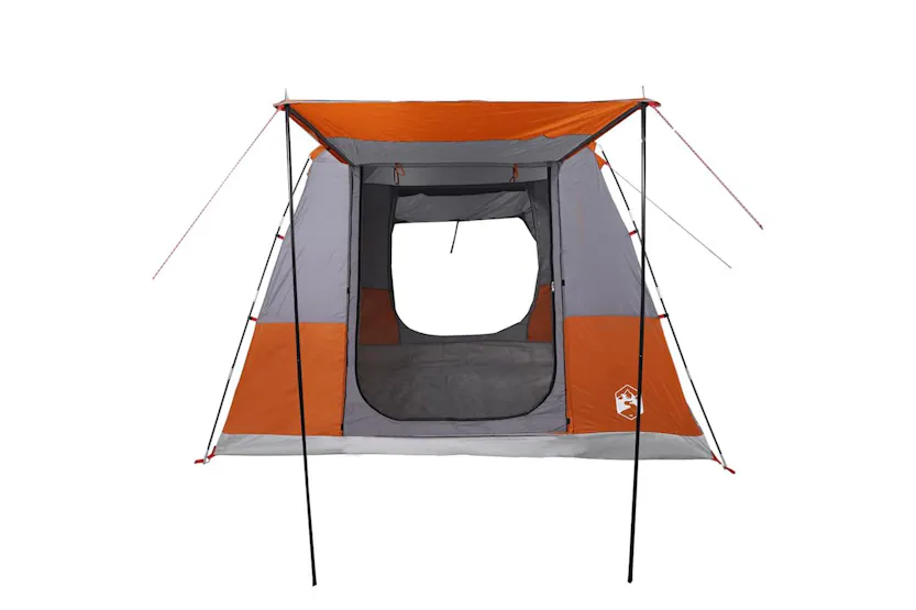 Vidaxl Car Tent 4-person Grey And Orange Waterproof Vidaxl Car Tent 4-person Grey And Orange Waterproof