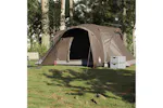 Vidaxl Family Tent Dome 6-person Brown Waterproof Vidaxl Family Tent Dome 6-person Brown Waterproof