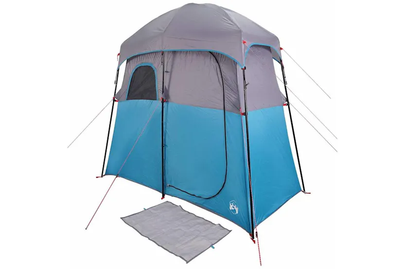 Vidaxl Shower Tent 2-person Blue Waterproof Vidaxl Shower Tent 2-person Blue Waterproof
