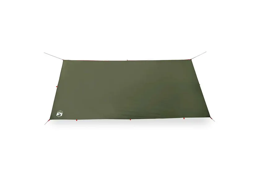 Vidaxl Camping Tarp Olive Green 406x306 Cm Waterproof Vidaxl Camping Tarp Olive Green 406x306 Cm Waterproof