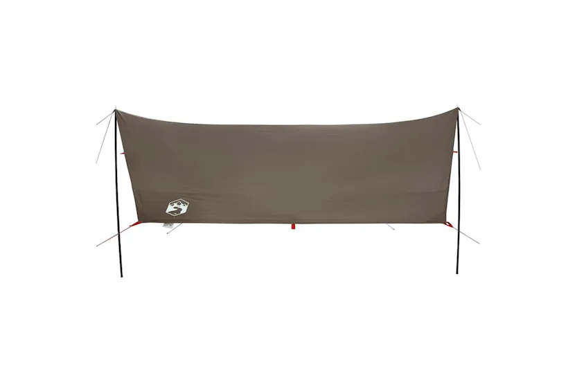 Vidaxl Camping Tarp Brown 438x376x212 Cm Waterproof Vidaxl Camping Tarp Brown 438x376x212 Cm Waterproof