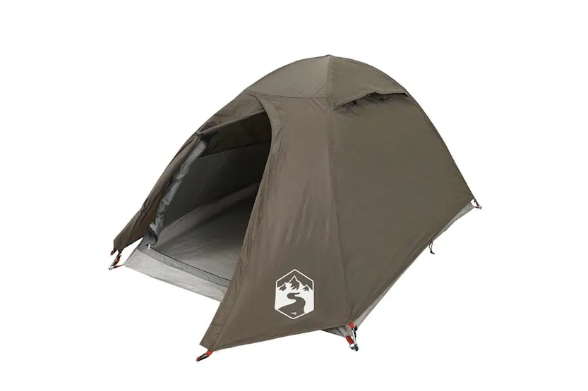 Vidaxl Camping Tent Dome 2-person Brown Waterproof Vidaxl Camping Tent Dome 2-person Brown Waterproof