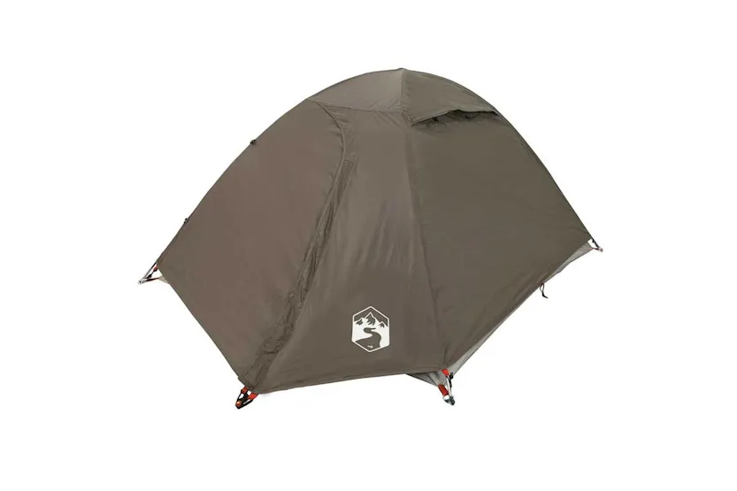 Vidaxl Camping Tent Dome 2-person Brown Waterproof Vidaxl Camping Tent Dome 2-person Brown Waterproof