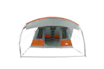 Vidaxl Camping Tent Tunnel 5-person Grey And Orange Waterproof Vidaxl Camping Tent Tunnel 5-person Grey And Orange Waterproof