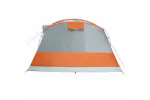 Vidaxl Camping Tent Tunnel 5-person Grey And Orange Waterproof Vidaxl Camping Tent Tunnel 5-person Grey And Orange Waterproof