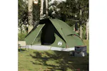 Vidaxl Family Tent Dome 6-person Olive Green Waterproof Vidaxl Family Tent Dome 6-person Olive Green Waterproof