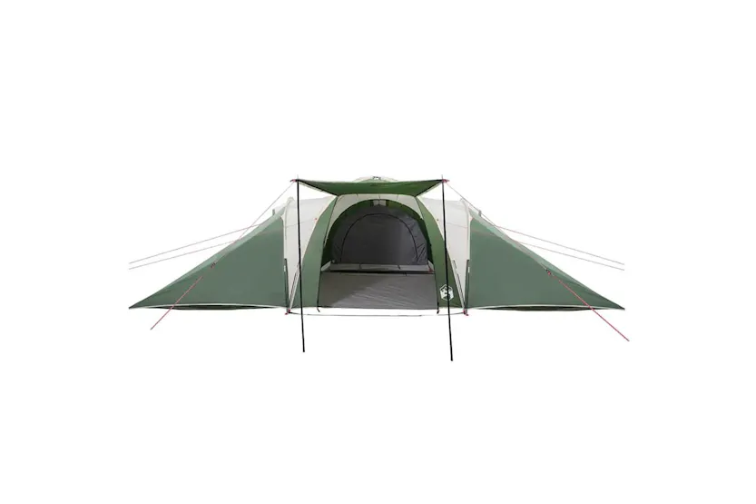 Vidaxl Family Tent Dome 6-person Green Waterproof Vidaxl Family Tent Dome 6-person Green Waterproof