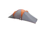Vidaxl Family Tent Dome 6-person Grey And Orange Waterproof Vidaxl Family Tent Dome 6-person Grey And Orange Waterproof