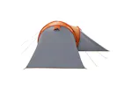 Vidaxl Family Tent Dome 6-person Grey And Orange Waterproof Vidaxl Family Tent Dome 6-person Grey And Orange Waterproof