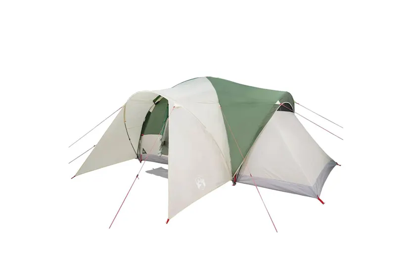 Vidaxl Family Tent Dome 6-person Green Waterproof Vidaxl Family Tent Dome 6-person Green Waterproof