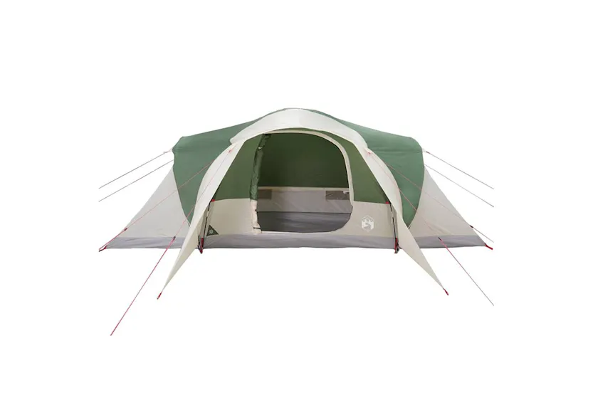 Vidaxl Family Tent Dome 6-person Green Waterproof Vidaxl Family Tent Dome 6-person Green Waterproof
