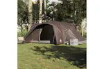 Vidaxl Family Tent Dome 6-person Brown Waterproof Vidaxl Family Tent Dome 6-person Brown Waterproof