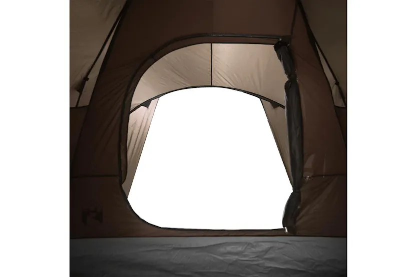 Vidaxl Family Tent Dome 6-person Brown Waterproof Vidaxl Family Tent Dome 6-person Brown Waterproof