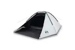 Vidaxl Camping Tent Dome 4-person White Blackout Fabric Waterproof Vidaxl Camping Tent Dome 4-person White Blackout Fabric Waterproof