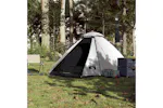 Vidaxl Camping Tent Dome 4-person White Blackout Fabric Waterproof Vidaxl Camping Tent Dome 4-person White Blackout Fabric Waterproof