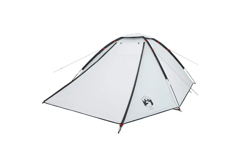 Vidaxl Camping Tent Dome 4-person White Blackout Fabric Waterproof Vidaxl Camping Tent Dome 4-person White Blackout Fabric Waterproof